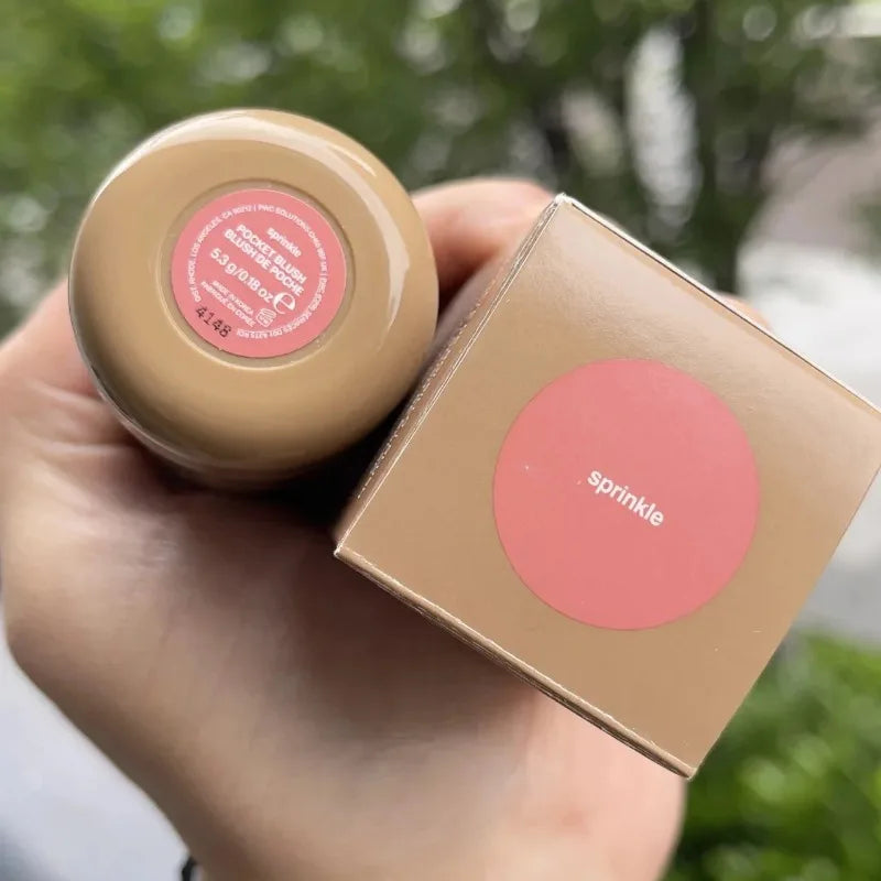 New Brand Case for iPhone 17 16 Blusher Rouge Powder Pocket Blush Lip Gloss Cheek Hydrating Stick Natural Cream Lipstick Makeup