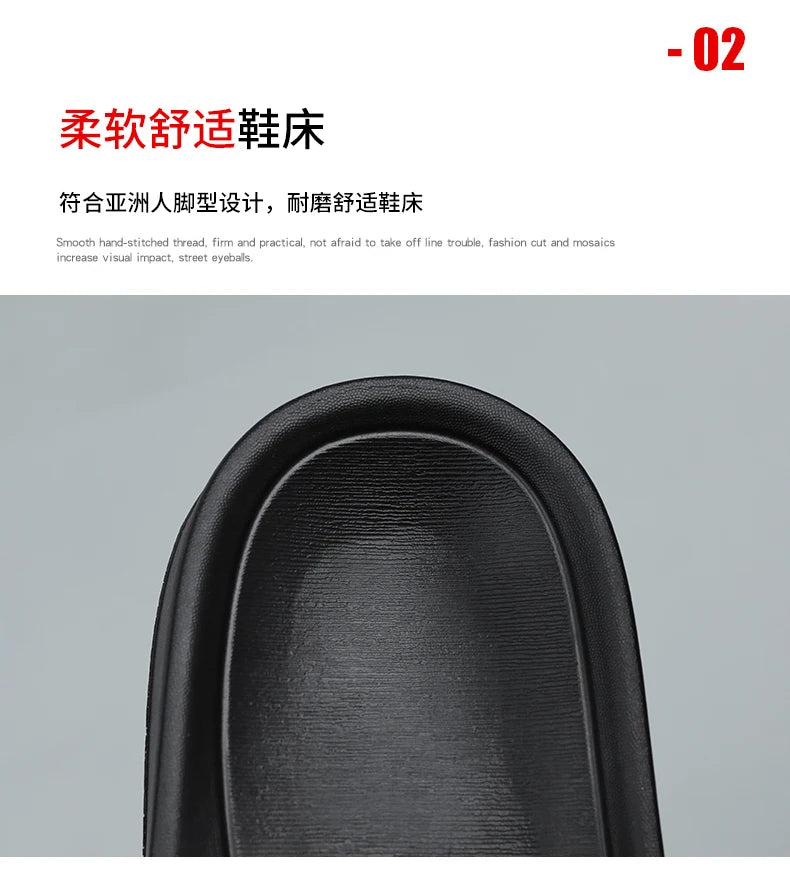 Fashion Brand Summer Slippers Man Indoor Outdoor Slippers Men Comfortable Non-Slip Men Slides Plus Size 40-48 pantuflas hombre