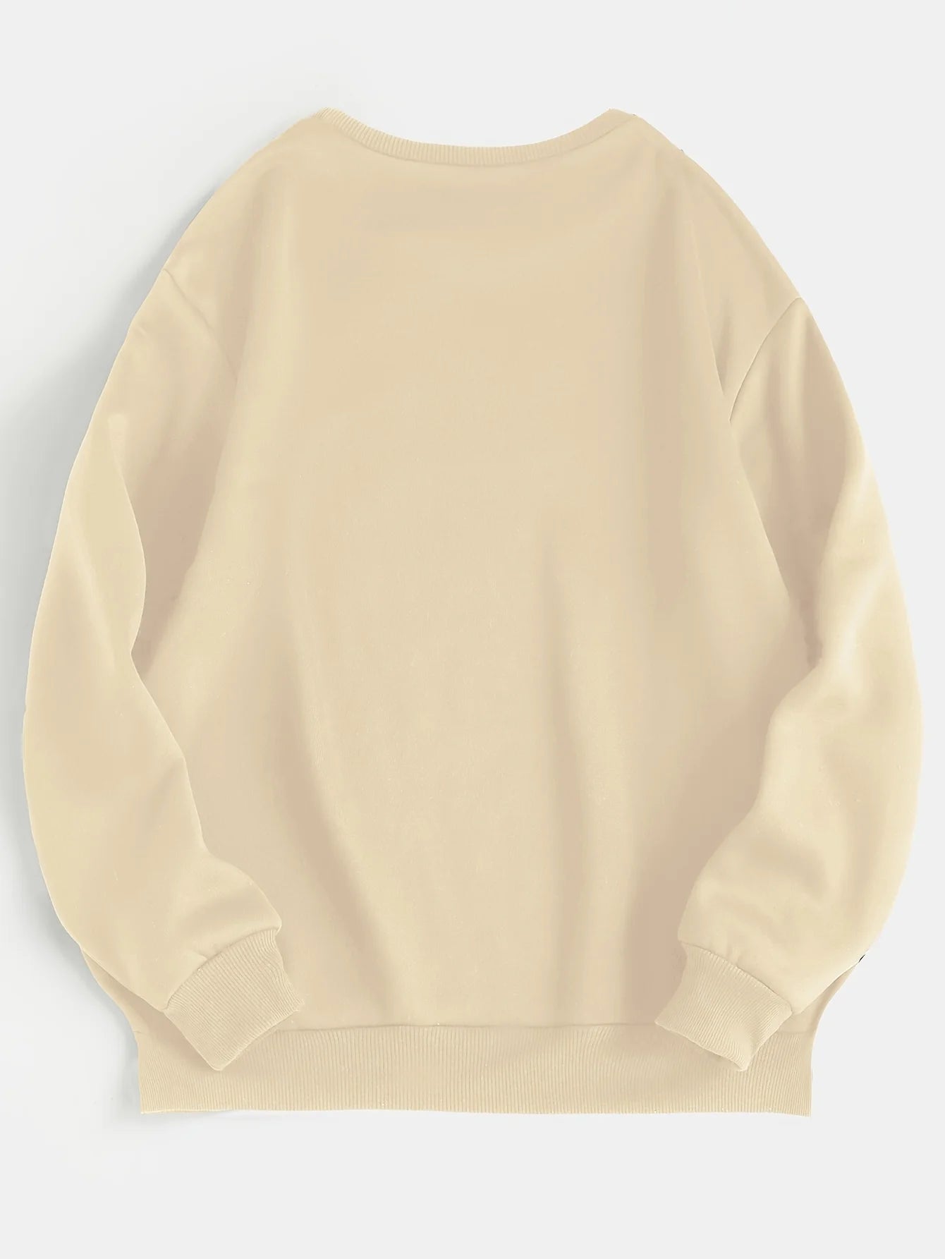 Bear  Print Loose Sweatshirt Casual Long Sleeve Women Autumn and winter Creative Sweatshirts All-Match Street Clothes Womens