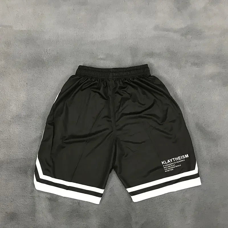 Man Short Pants Gym Shorts for Men Korean Style Training Sweat Basketball Green Casual Hot Deals Stylish New in Pant 2025 Summer