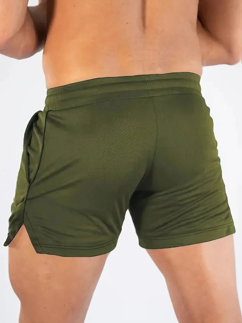 2024 Summer Sport Shorts Men Fitness Sweatpants Bodybuilding Short Pants Mens Gym Quick Dry Brand Jogging Mesh Men Shorts