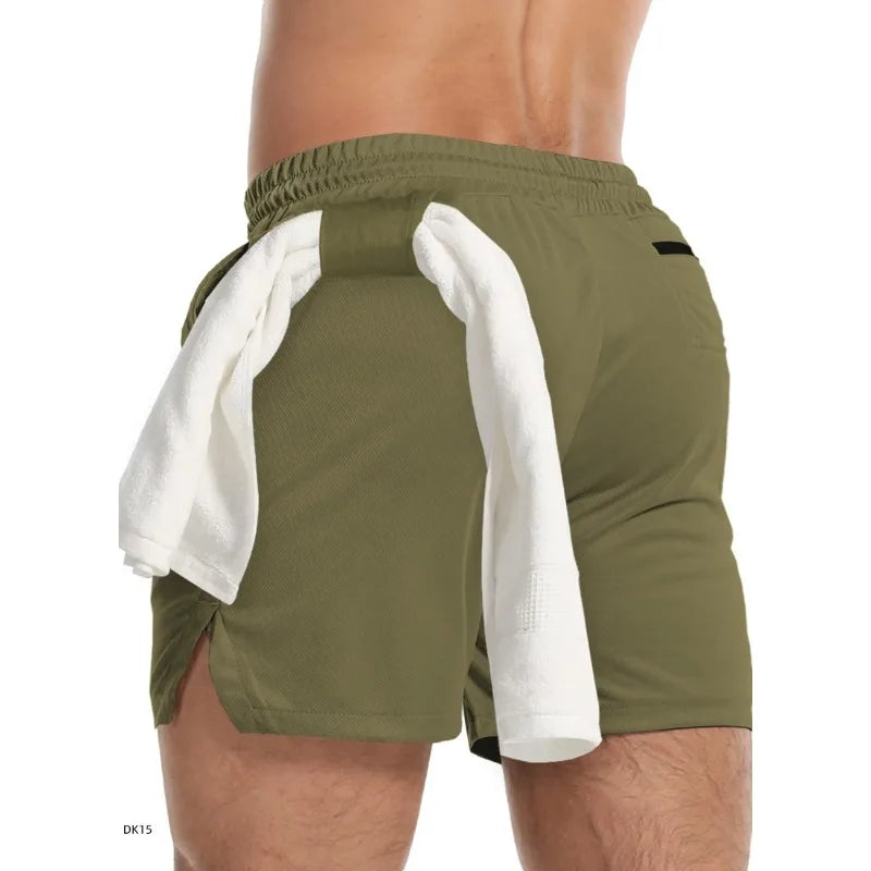 2025 Summer New Fashionable Sports Shorts for Men Outdoor Gym Fitness Running Speed Drying Breathable Training Shorts