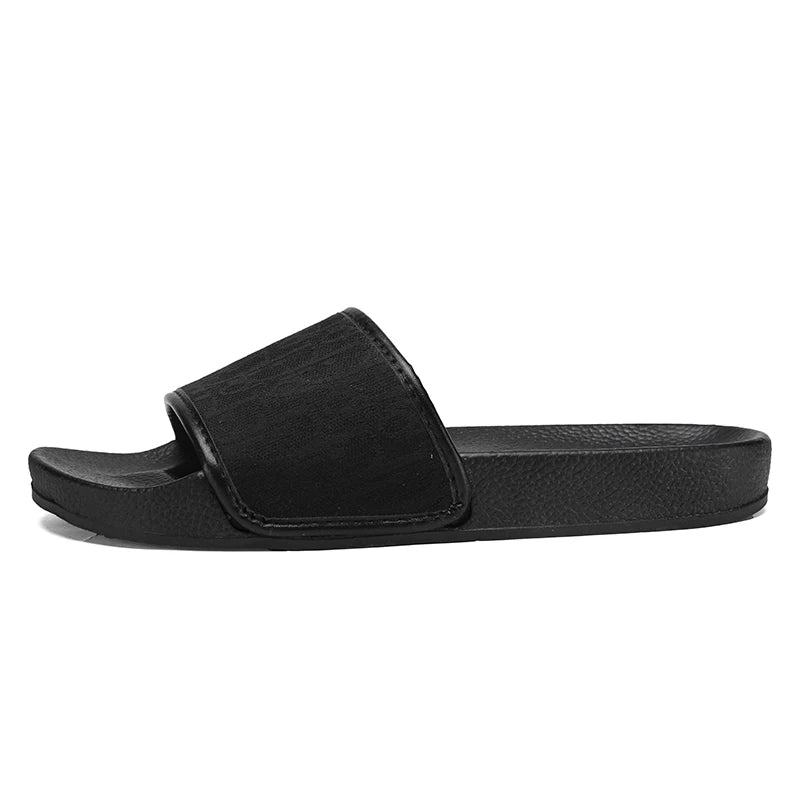 Slipper for Men's Home Slippers Lightweight Summer New Style Flat and Worn Casual Retro Patterned Anti-slip Quick-drying Sandals