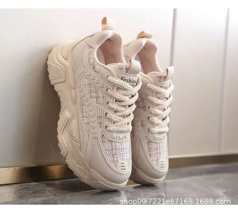 Women Sneakers 20245New Fashion Chunky Sneakers Women Outdoor Tennis Platform Sports Shoes for Women Lightweight Designer Shoes