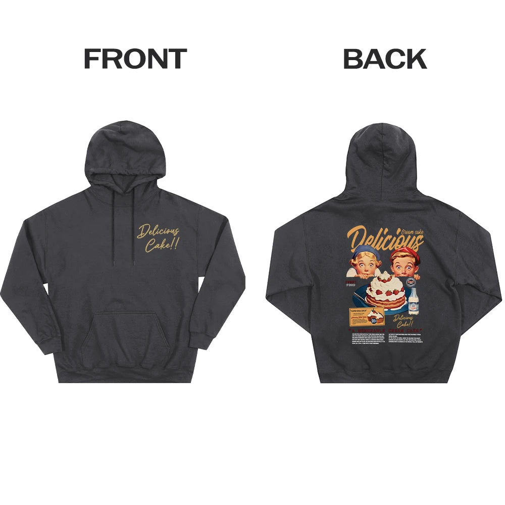 Printed Hoodies for Men Casual Long Sleeve Hooded Sweatshirts Hip Hop Harajuku Hoodie Y2k Men Tops Hoodies Unisex