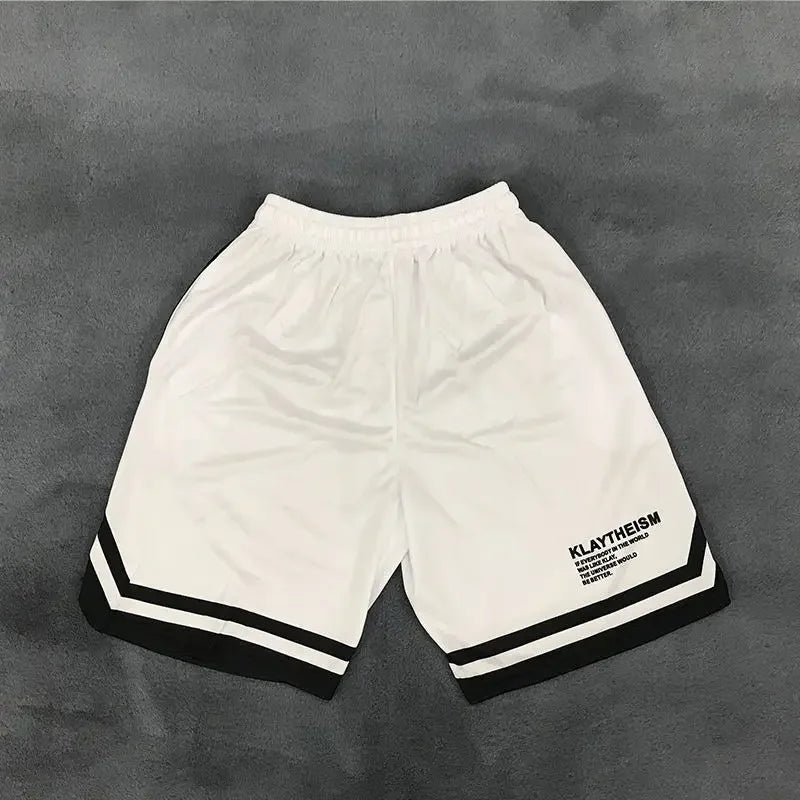 Man Short Pants Gym Shorts for Men Korean Style Training Sweat Basketball Green Casual Hot Deals Stylish New in Pant 2025 Summer