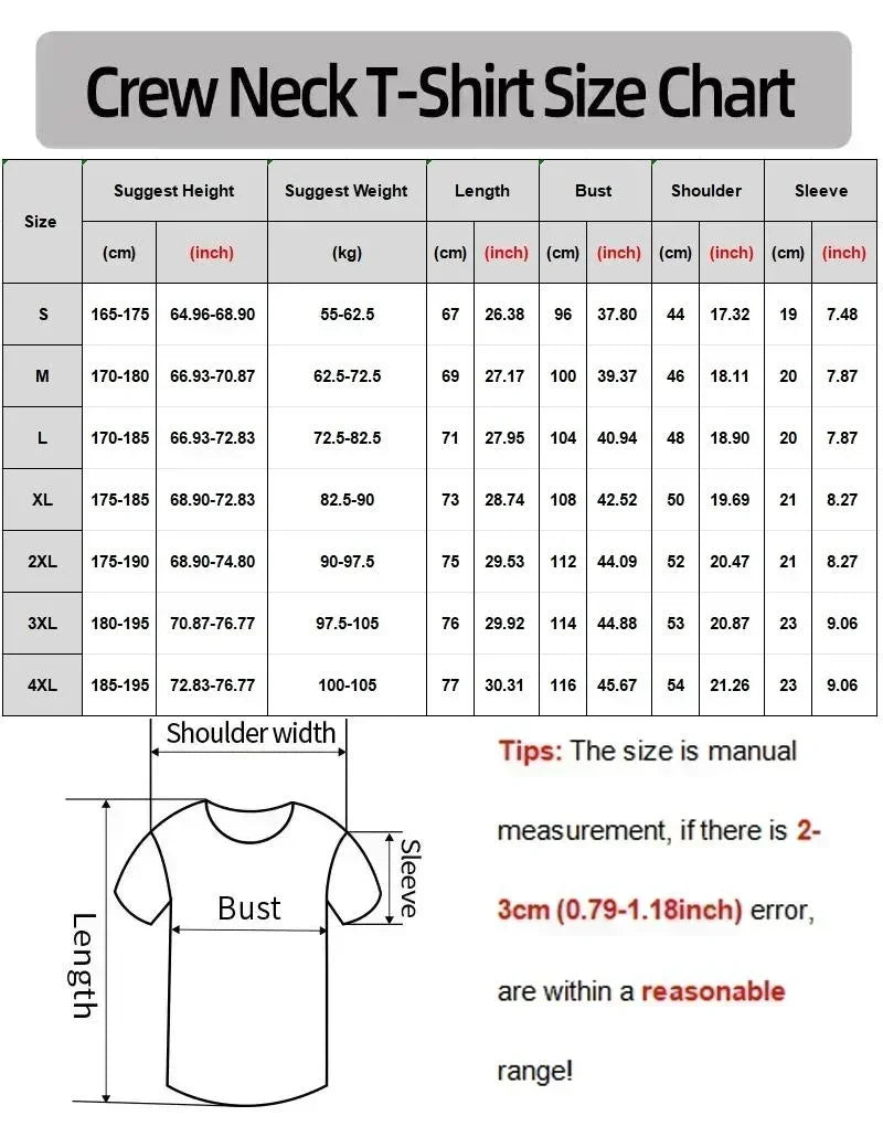 Ins Streetwear Y2k T Shirt Mens Harajuku Hip Hop Graphic Print Casual Cotton Round Neck TShirt Women Gothic Short Sleeve Tops