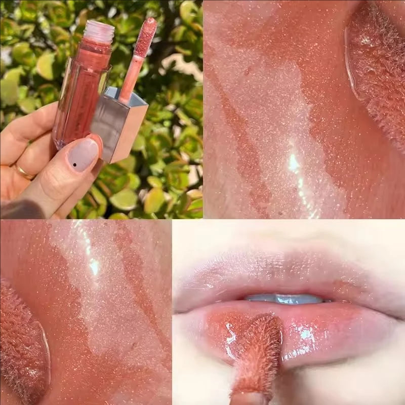 Hot Fenty Beauty Lip Gloss Waterproof Liquid Lipstick Nude Pink Lips Tint Makeup Lip Glaze Cosmetics Red Lip Female Cosmetics