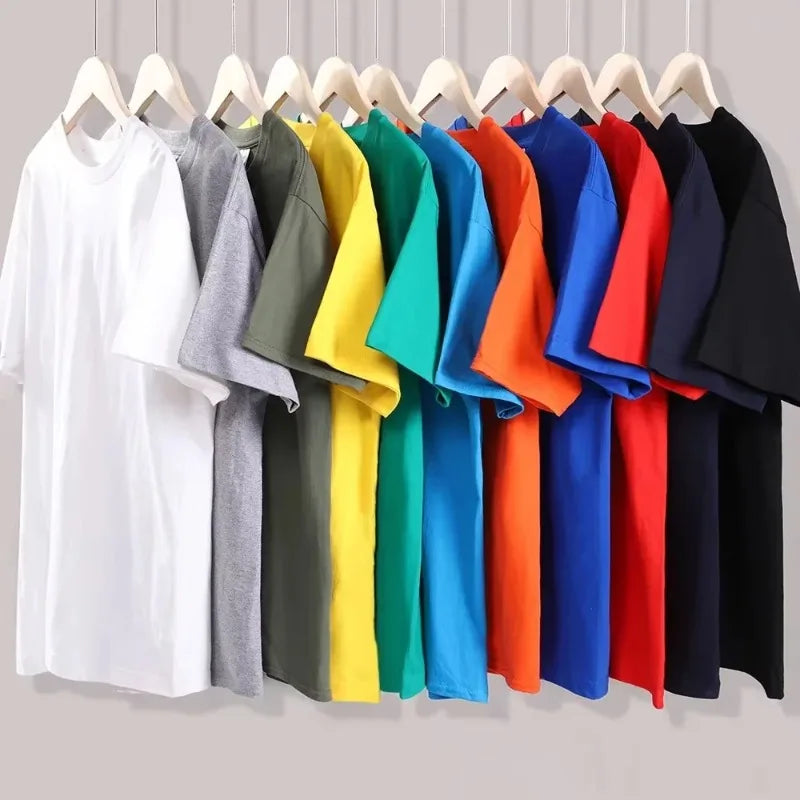 2026 New Men's Fashion International Brand Paris Printed T-Shirt 100% Cotton Round Neck Casual and Luxurious Urban Trend Y2K