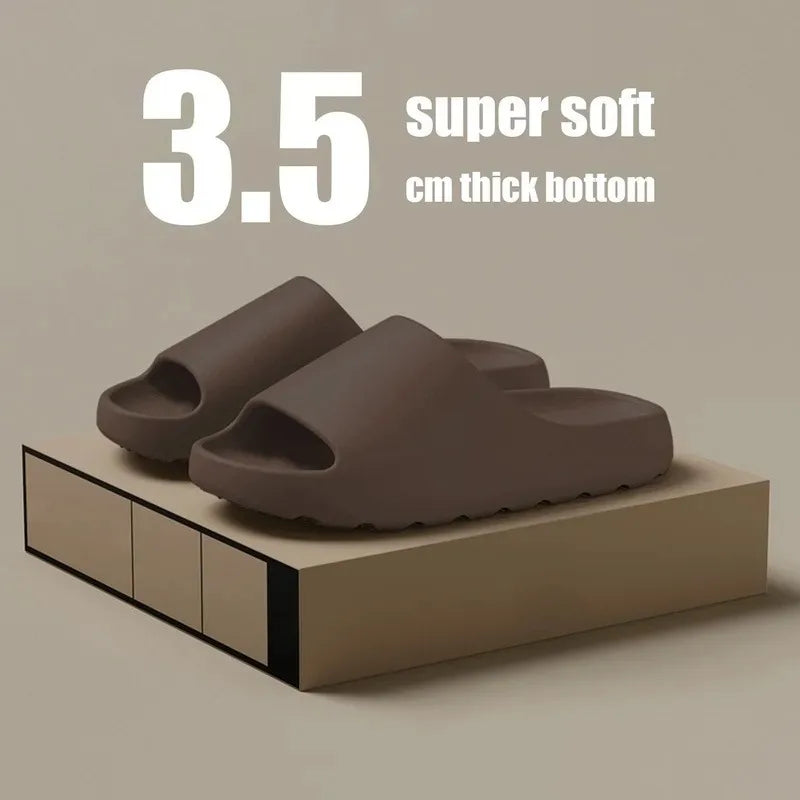 Fashion Brand Women Slippers Summer Classic Sports Sandals Men Casual EVA Flat Slippers Unisex Outdoor Indoor Shoes