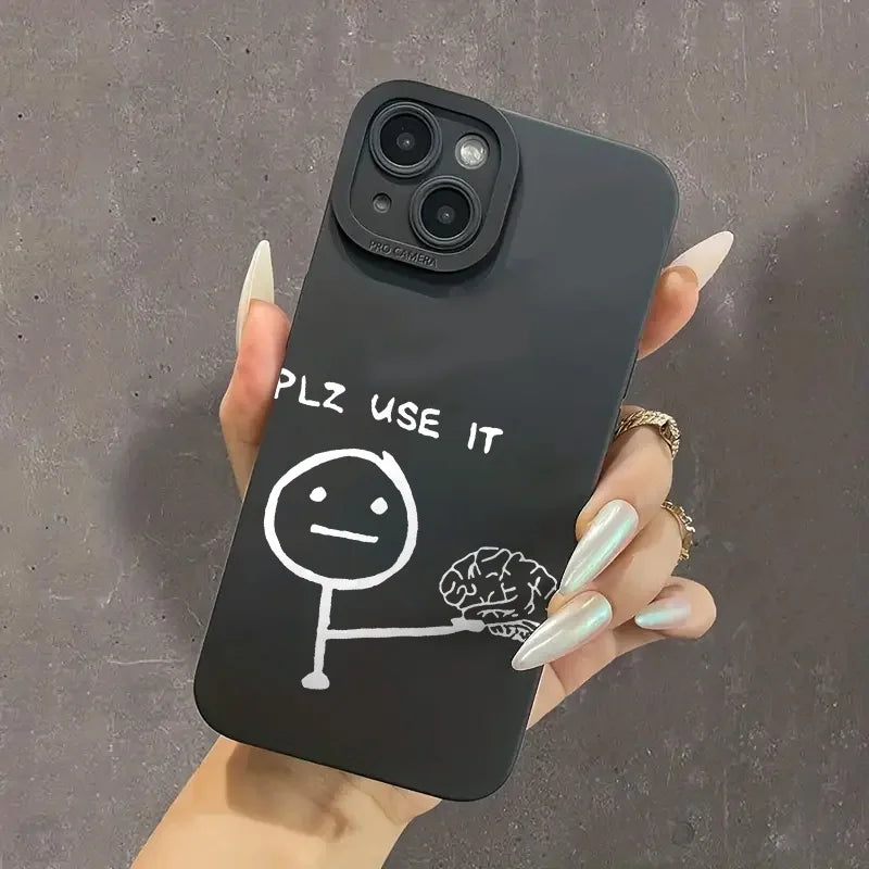 Case For iPhone 17 Cases iPhone 16 Pro Max Case Funny Matchman Phone Case For iPhone 15 14 13 12 11 XS X XR 7 8 Plus 17Air Cover