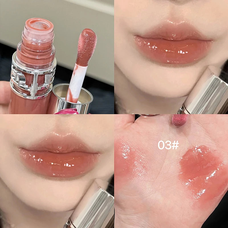 ART VALUE Shiny Lip Gloss Gummy Moisturizing Jelly Mirror Water Gloss Lip Glaze Lasting Lipstick Lipgloss Tint Female Makeup