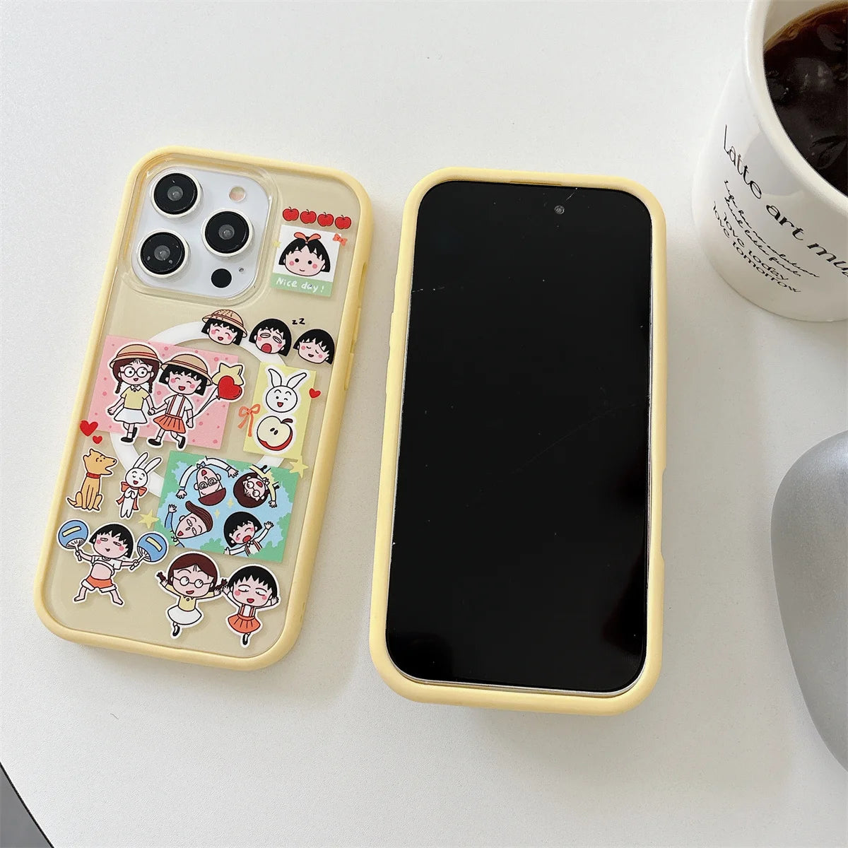Phone Case For iPhone 16 15 14 13 Pro Max New Cute Cartoon Fashion Girls fundas Protective cover iphone 15 case