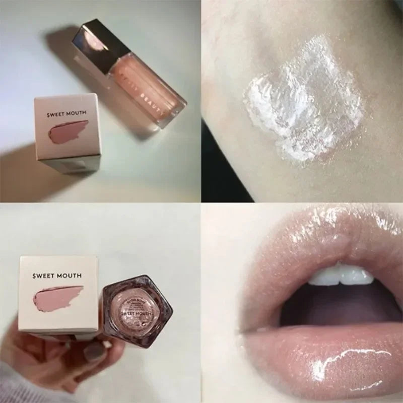 Fashion Fenty Beauty Lip Glaze Moisten Shine Glitter Lip Plumper Makeup For Beginner Liquid Lipstick Female Makeup Cosmetics