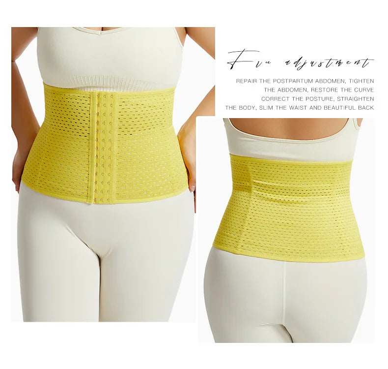 1pcs Women Waist Ttrainer Binders Shaper Sport Modeling Strap Corset Slimming Belt Underwear Body Shaper shapewear Slimming Belt