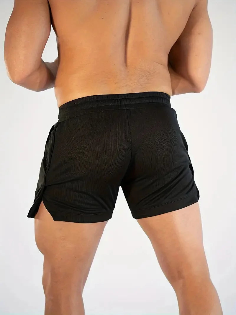 2024 Summer Sport Shorts Men Fitness Sweatpants Bodybuilding Short Pants Mens Gym Quick Dry Brand Jogging Mesh Men Shorts