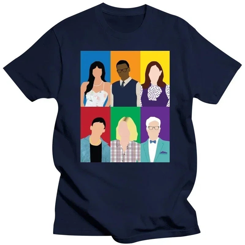 2026 Men'S 1976 Graphic T-Shirt - A Black Summer Tee Showcasing a Colorful Number Design, Featuring a Crew Neck And Short Sleeve