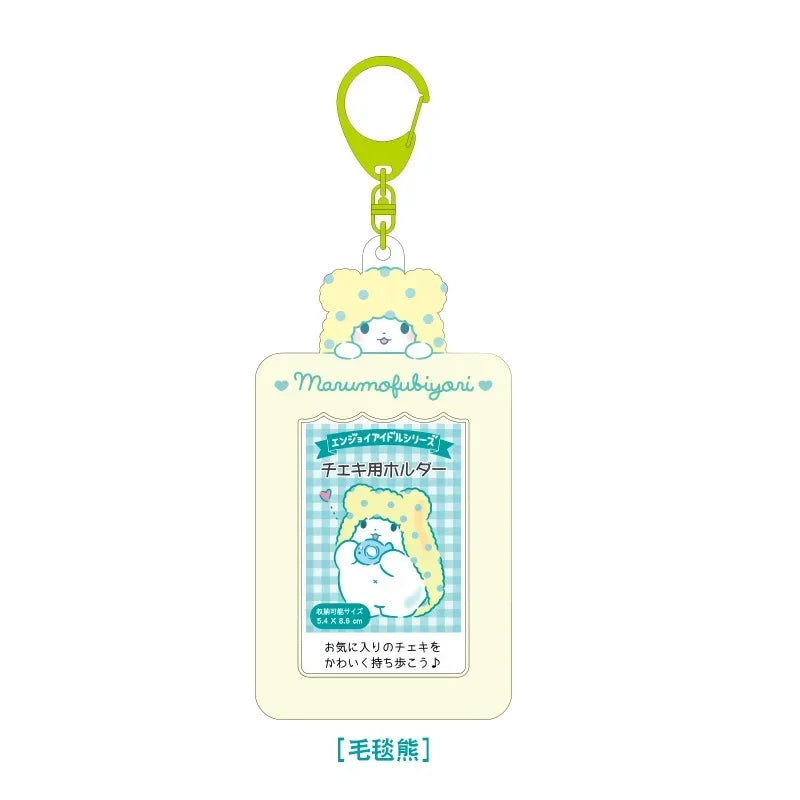 Sanrios ID Card Holder Lanyard Porta Credencial Pochacco Kuromi credit Card Case Cover with Neck Strap for Work Kawaii Accessory