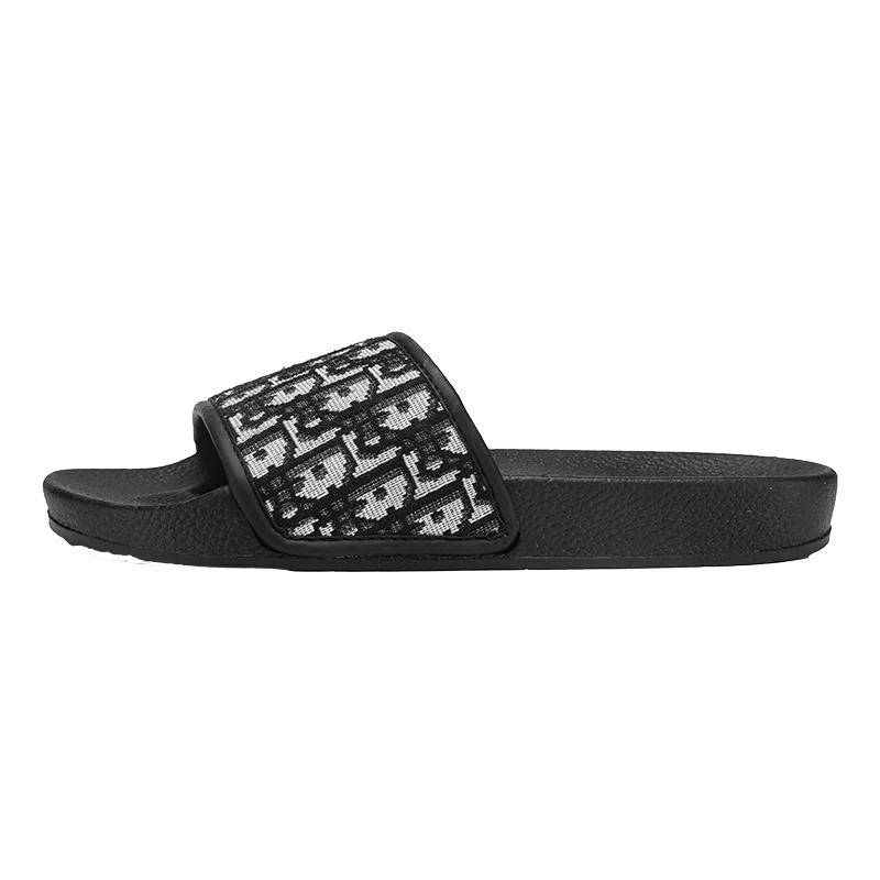 Slipper for Men's Home Slippers Lightweight Summer New Style Flat and Worn Casual Retro Patterned Anti-slip Quick-drying Sandals