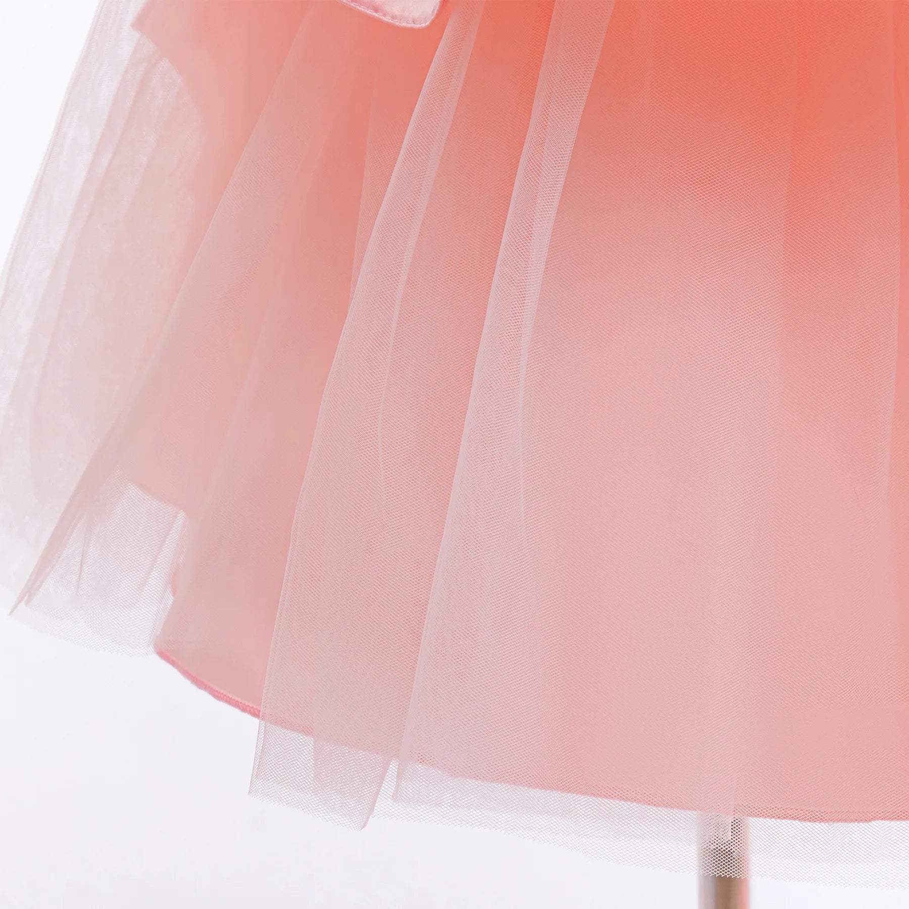 Children's Dress 3D Embroidered Evening Dress Flower Girl Princess Dress For Children Performance Wedding Birthday Gown