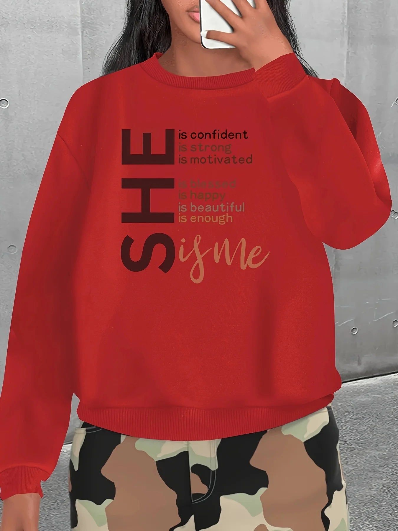 Bear  Print Loose Sweatshirt Casual Long Sleeve Women Autumn and winter Creative Sweatshirts All-Match Street Clothes Womens