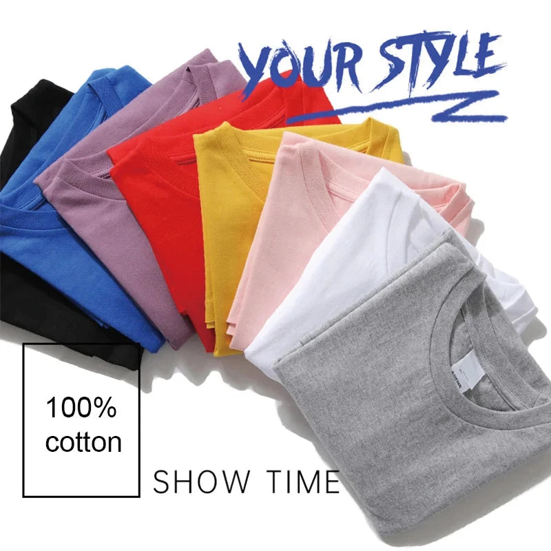 2026 New Men's Fashion International Brand Paris Printed T-Shirt 100% Cotton Round Neck Casual and Luxurious Urban Trend Y2K