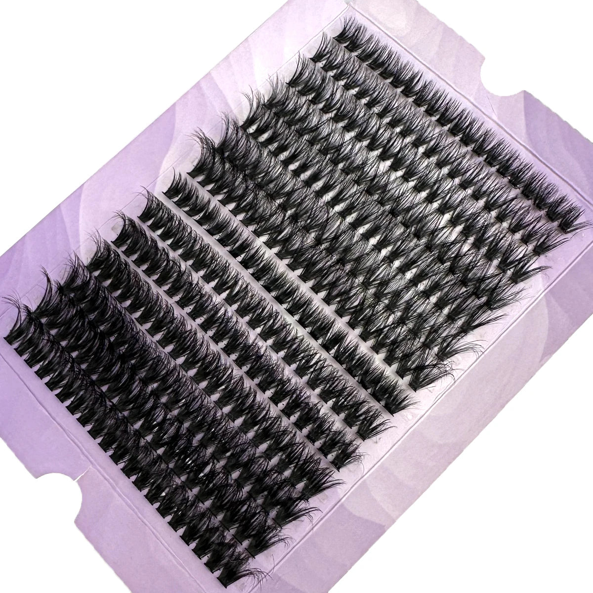 New 14 Rows 5D Fluffy Cluster Lashes 60D+80D/80D+100D Thick Eyelash D/DD Curl 9-16mm Mix Individual Lashes DIY Lash Extensions