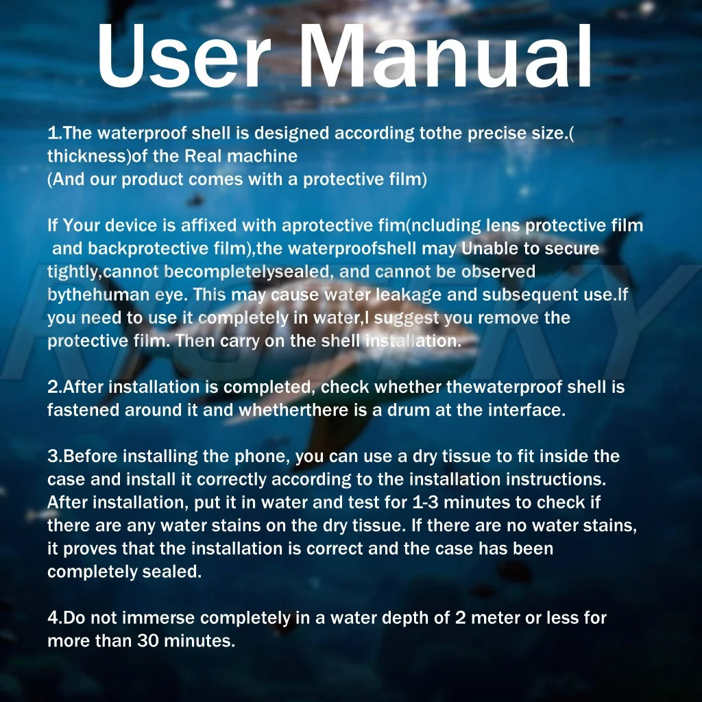 Specially Designed Waterproof Phone Cases For iPhone 17 Pro Max, 17 Air, 16 Plus Pro Max, Suitable For Beach Swimming, Surfing