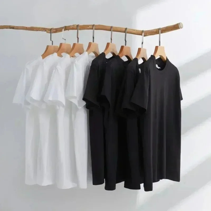 2026 New Men's Fashion International Brand Paris Printed T-Shirt 100% Cotton Round Neck Casual and Luxurious Urban Trend Y2K