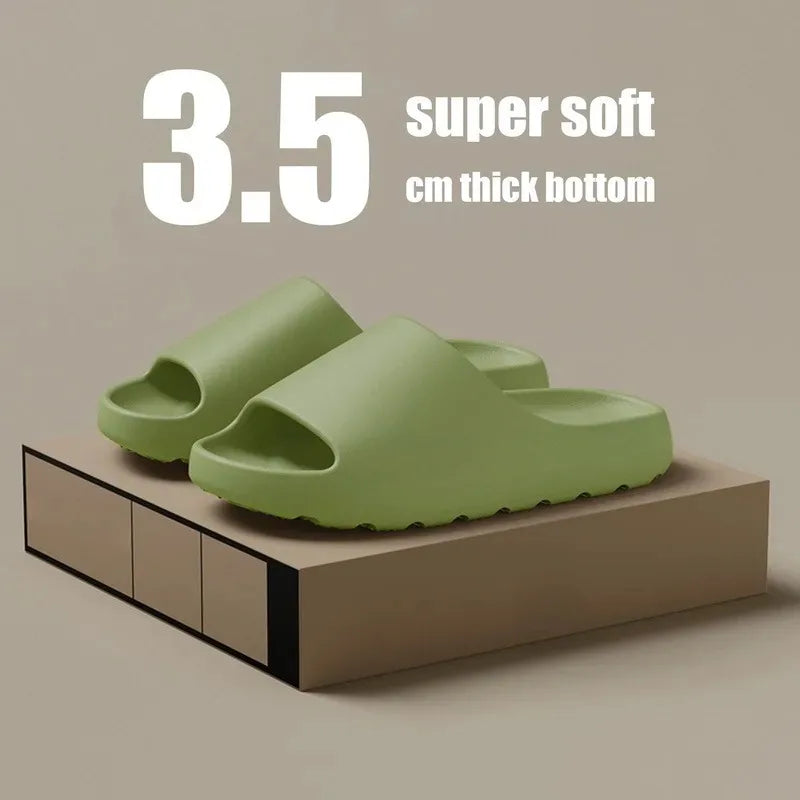 Fashion Brand Women Slippers Summer Classic Sports Sandals Men Casual EVA Flat Slippers Unisex Outdoor Indoor Shoes