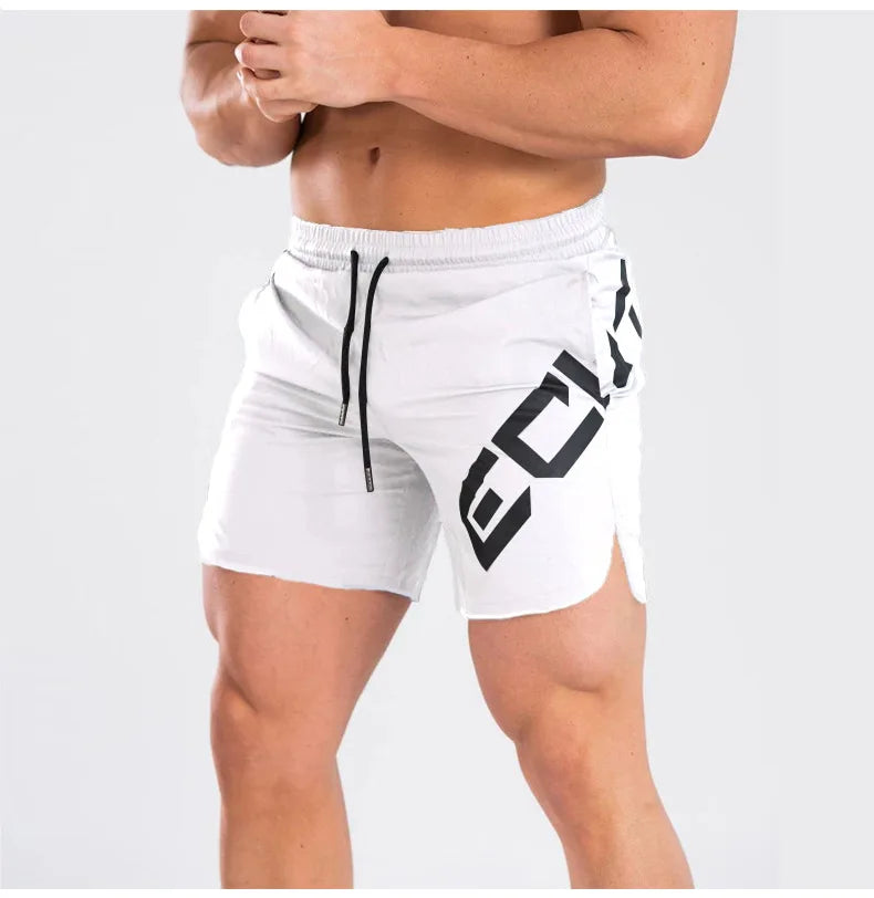 Men's Summer Gym Fitness Skinny Casual Shorts Man Sports Muscle Quick Dry Basketball Short Pants Beach Running Jogger Sweatpants