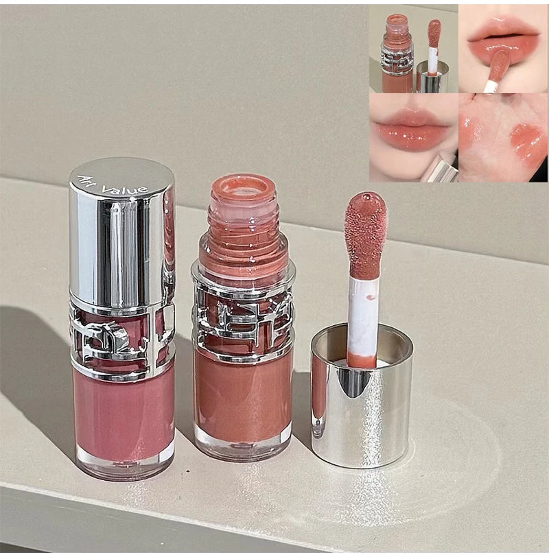 ART VALUE Shiny Lip Gloss Gummy Moisturizing Jelly Mirror Water Gloss Lip Glaze Lasting Lipstick Lipgloss Tint Female Makeup