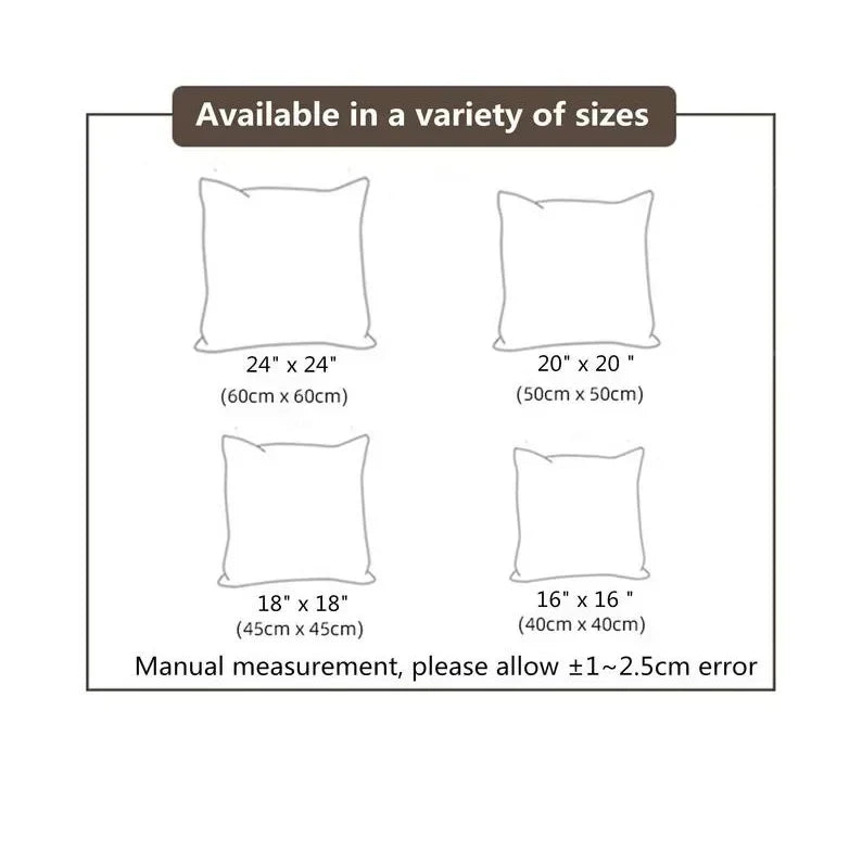 Home Decor Eiffel Pisa London Rome Travel Pillows Pattern Cushion Cover Suitable for Sofa Bedroom Car Pillow Cover