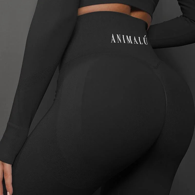 2025 ANIMALU Seamless Leggings Women Gym Yoga Pants Women's High Waist Legging Fitness Workout Tights Running Pants