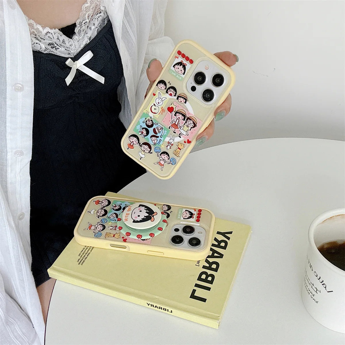 Phone Case For iPhone 16 15 14 13 Pro Max New Cute Cartoon Fashion Girls fundas Protective cover iphone 15 case