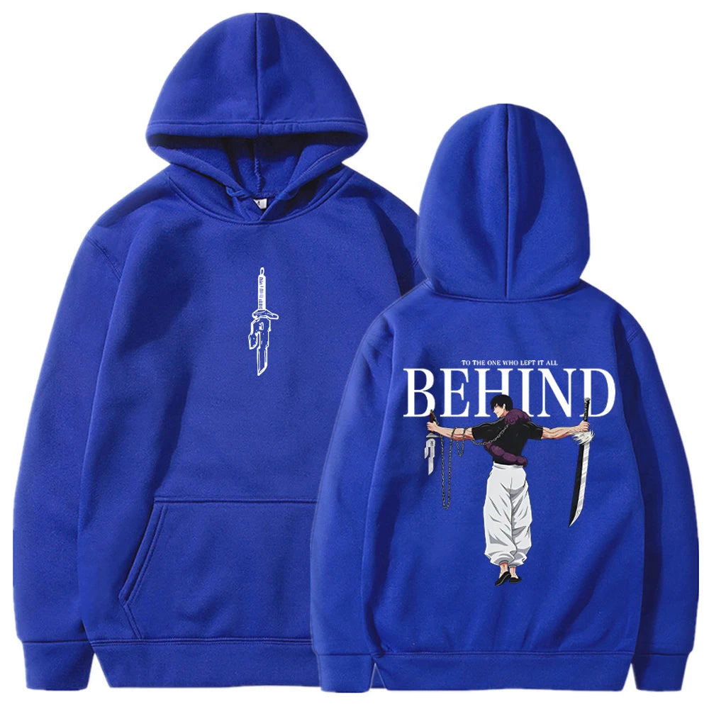 Anime Hoodies Men Women  Manga Hooded Pullover Gothic Sweatshirts Hip Hop Streetwear Men's Clothing sweatshirt harajuku