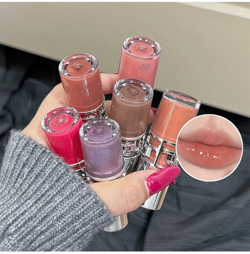 ART VALUE Shiny Lip Gloss Gummy Moisturizing Jelly Mirror Water Gloss Lip Glaze Lasting Lipstick Lipgloss Tint Female Makeup