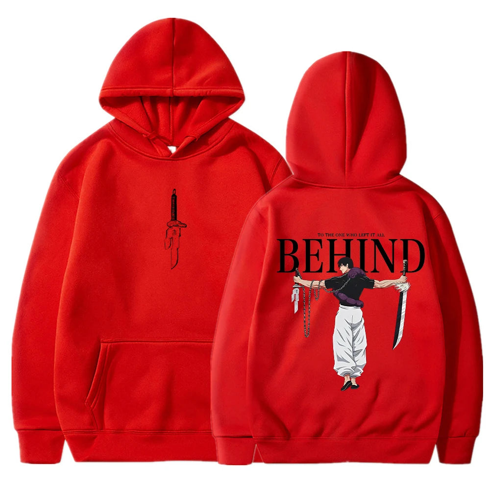 Anime Hoodies Men Women  Manga Hooded Pullover Gothic Sweatshirts Hip Hop Streetwear Men's Clothing sweatshirt harajuku
