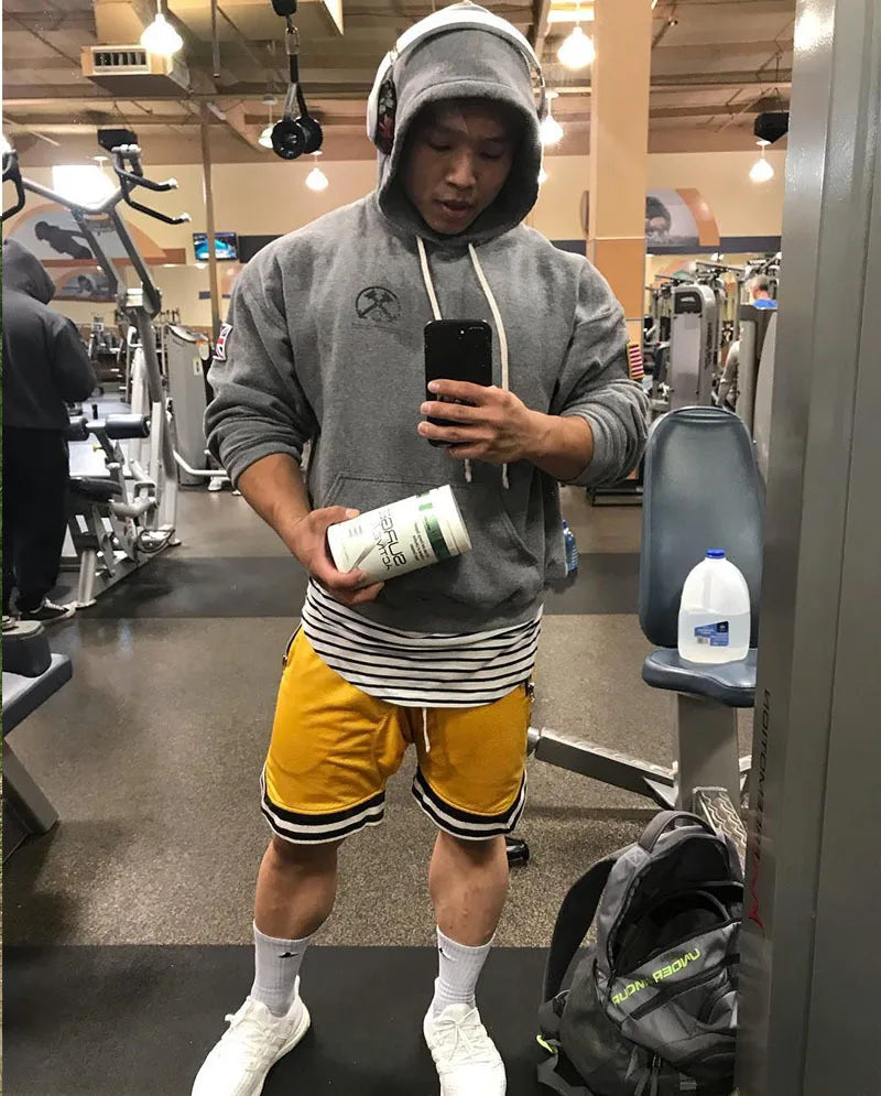 Men's Sports Shorts Basketball Mesh Quick Dry Gym Shorts for Summer Fitness Joggers Casual Breathable Short Pants Scanties Male