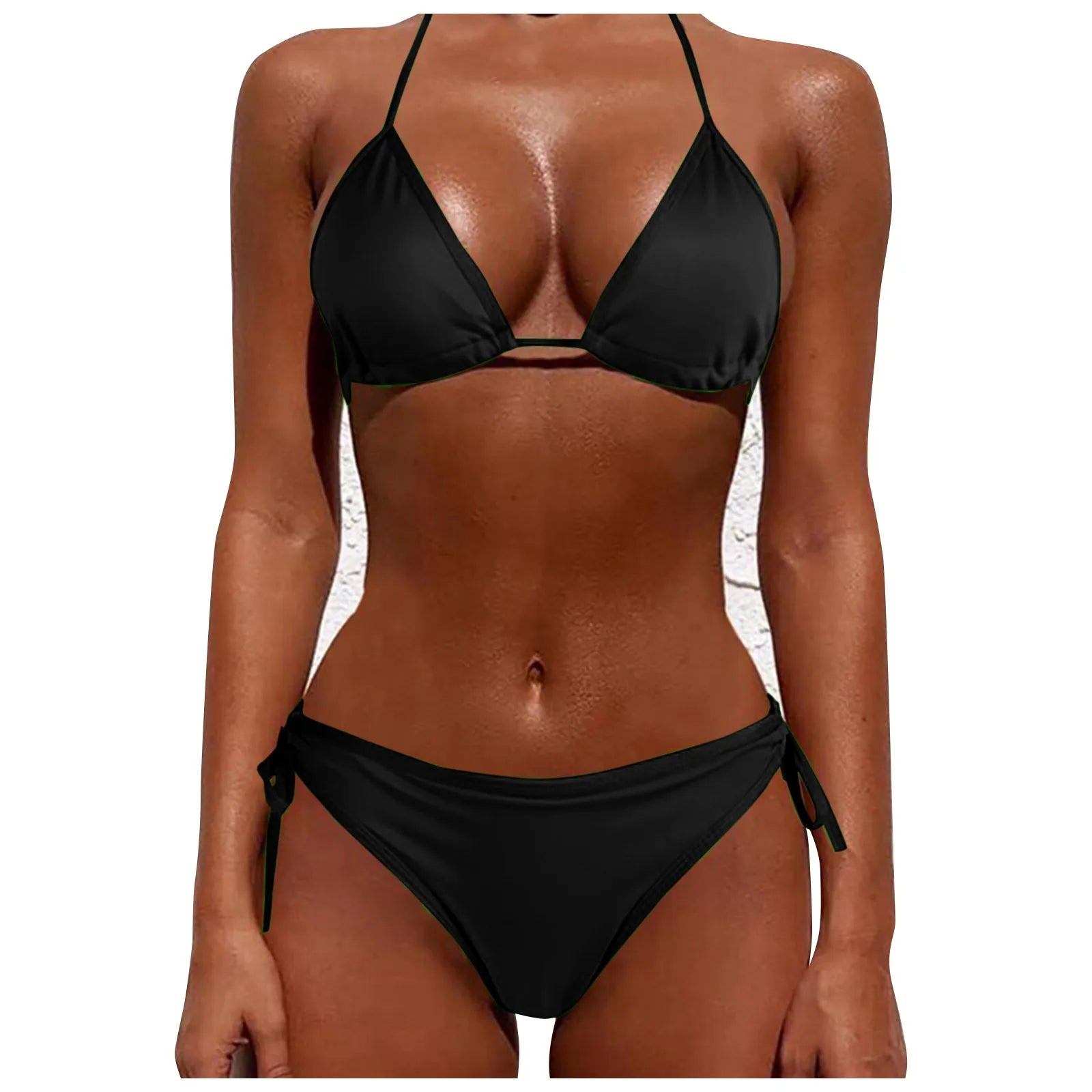 New Brazilian Swimsuit Women Sexy Bikini Set Push-Up Padded Bra Thong Two Pieces Swimwear Beachwear Bathing Suit Femme