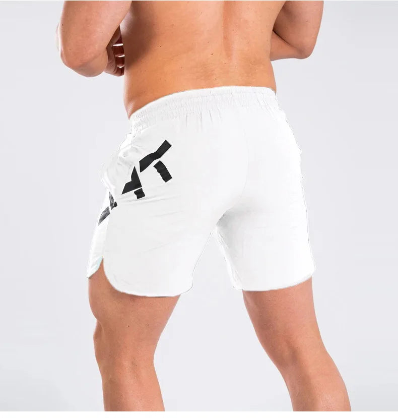 Men's Summer Gym Fitness Skinny Casual Shorts Man Sports Muscle Quick Dry Basketball Short Pants Beach Running Jogger Sweatpants