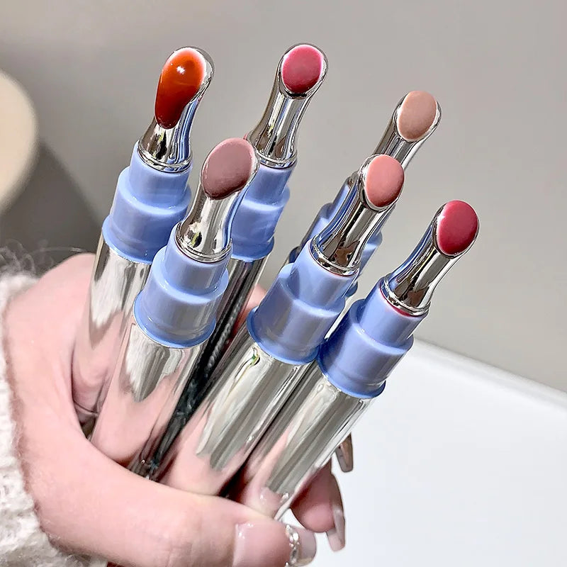 Mirror Watery Essence Lip Gloss Long-Lasting Non-Sticky Plumping Liquid Lipstick Jelly Lip Glaze Makeup Moisturizing Lips Tint