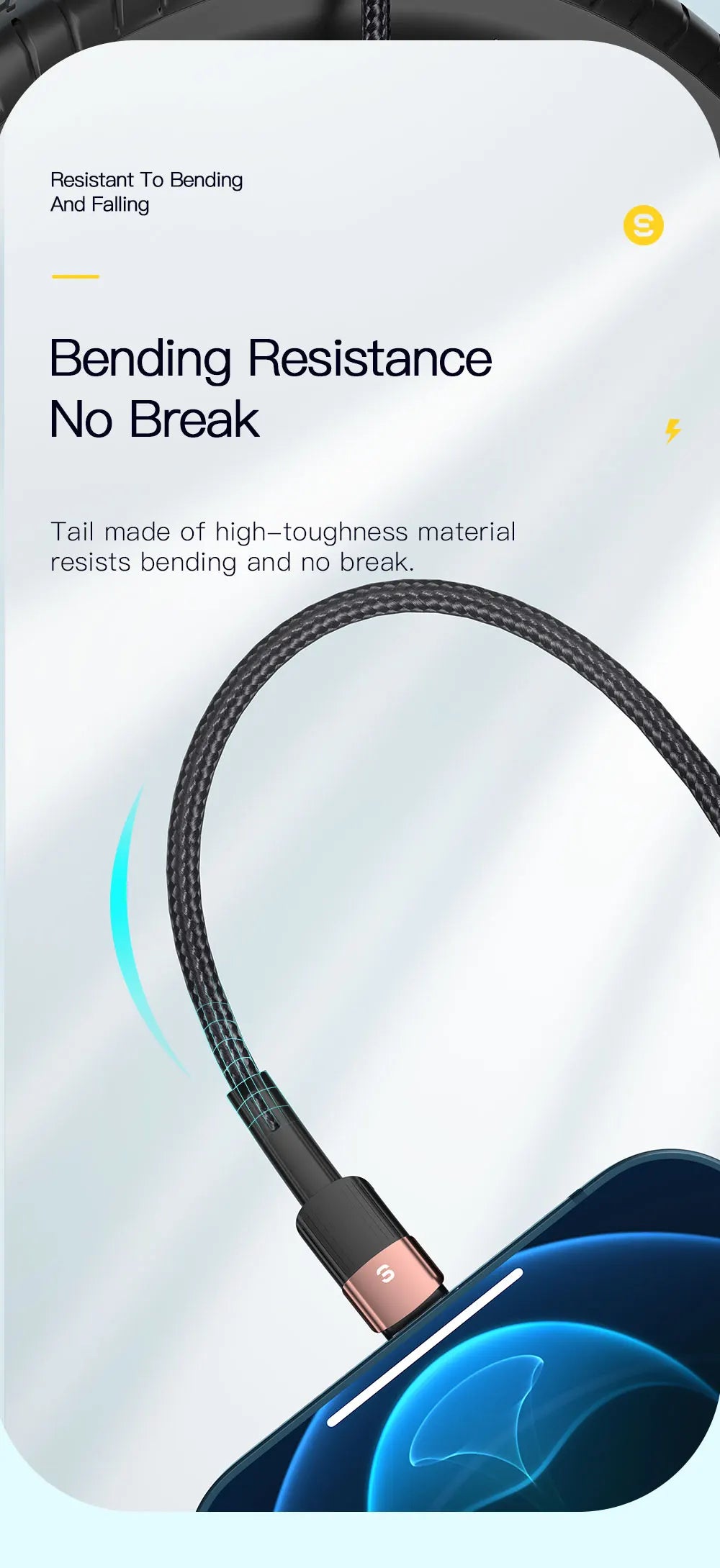 Essager USB Cable For Iphone14 13 12 11 Pro Max Xs Xr X SE 8 7 6 Plus Fast Charging Mobile Phone Data Line For Ipad Charger Wire