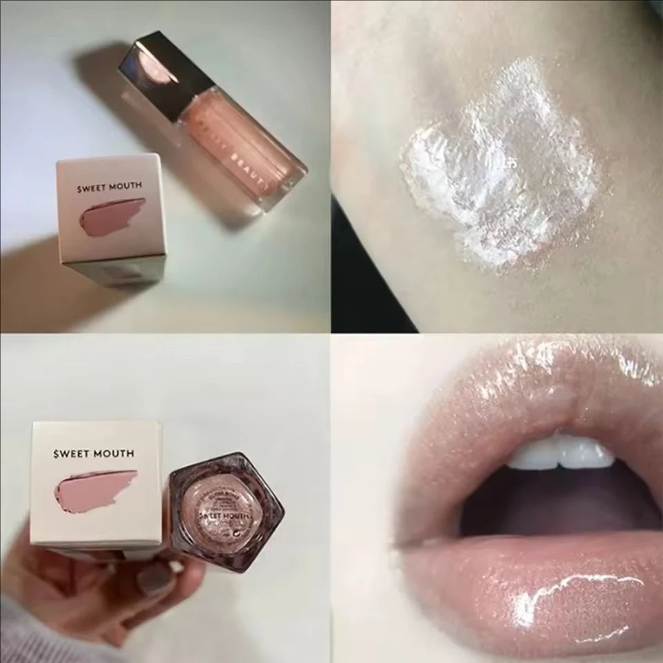 Hot Fenty Beauty Lip Gloss Waterproof Liquid Lipstick Nude Pink Lips Tint Makeup Lip Glaze Cosmetics Red Lip Female Cosmetics