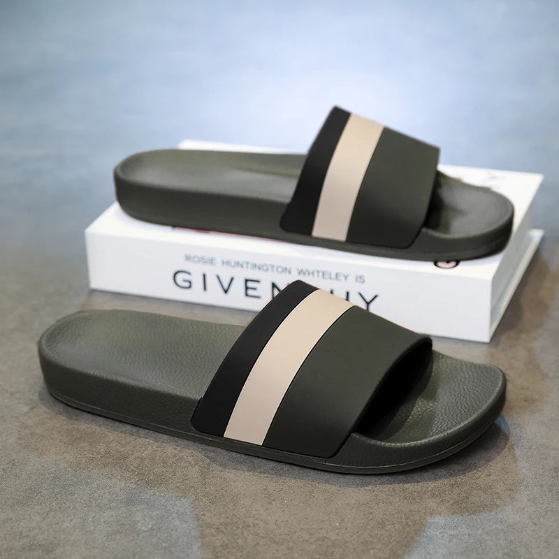 Summer Fashion Men Slippers Comfort Women Sandals Non-slip Indoor Home Bathroom Slides Garden Shoes Outdoor Beach Casual Shoes