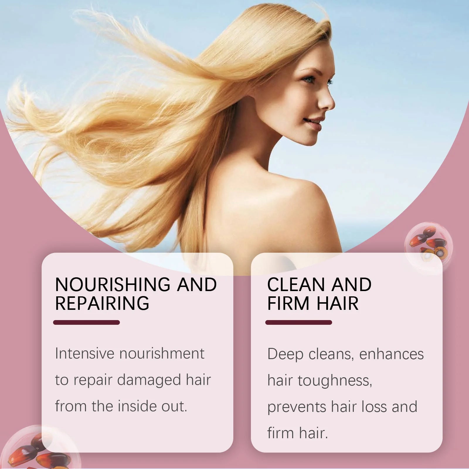 Batana Hair Growth Oil Conditioner Anti Hair Loss Products Fast Growing Hair Mask Nourishing Repair Roots Hair Care for women