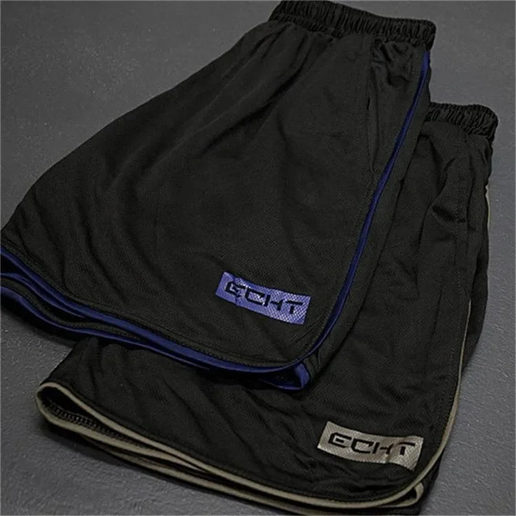 Summer Running Shorts Men Jogging Fitness beach Shorts Quick Dry Gym basketball pants Sports mesh Short Pants men's sweatpants