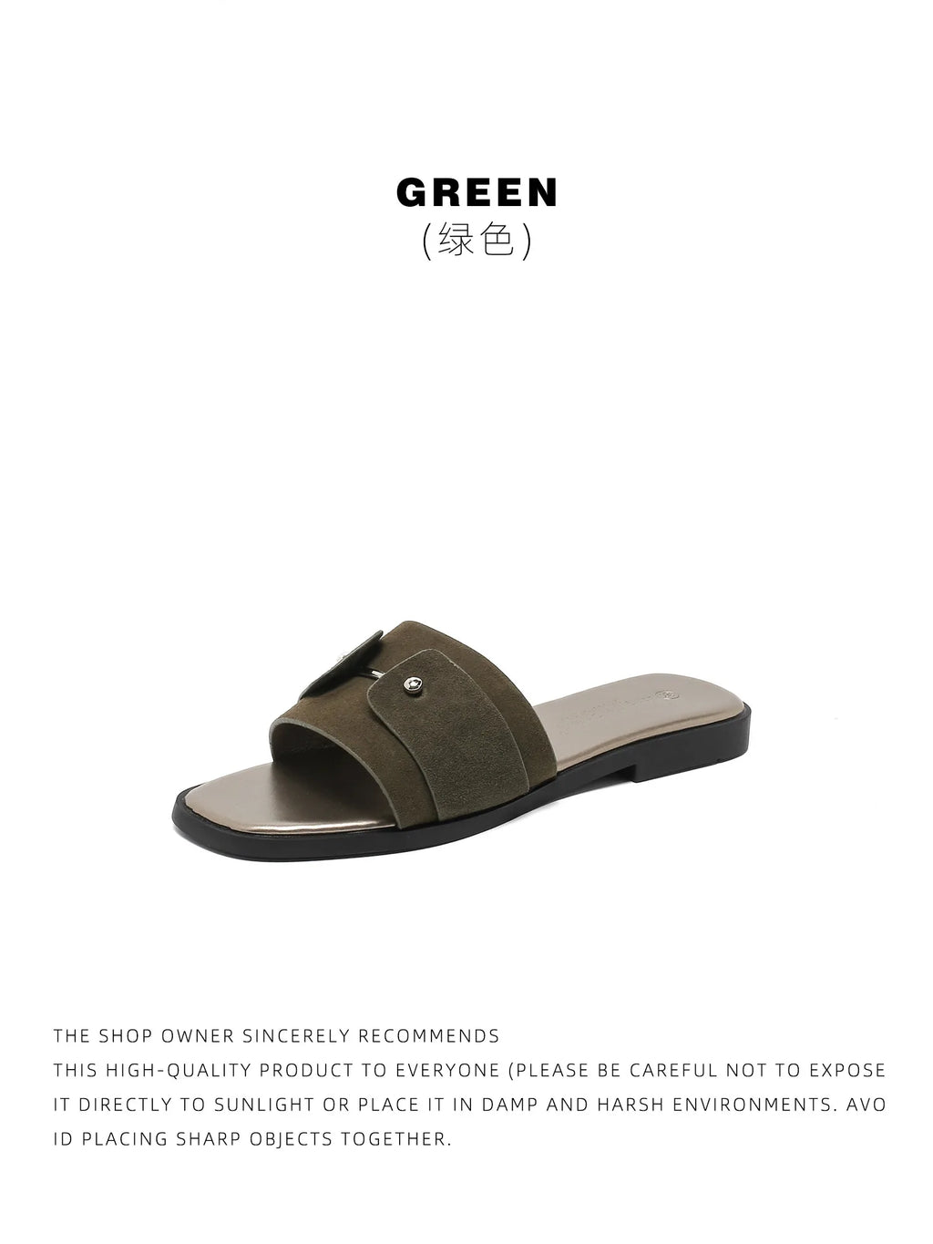 Womens slippers summer elegant versatile casual breathable anti-slip suitable outdoor travel beach activities flat shoes sandals