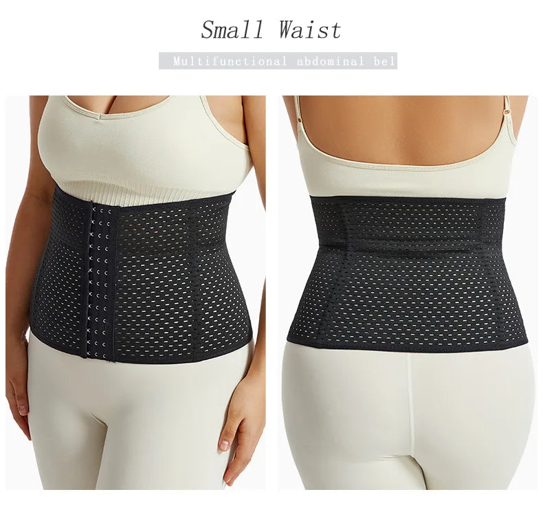 1pcs Women Waist Ttrainer Binders Shaper Sport Modeling Strap Corset Slimming Belt Underwear Body Shaper shapewear Slimming Belt