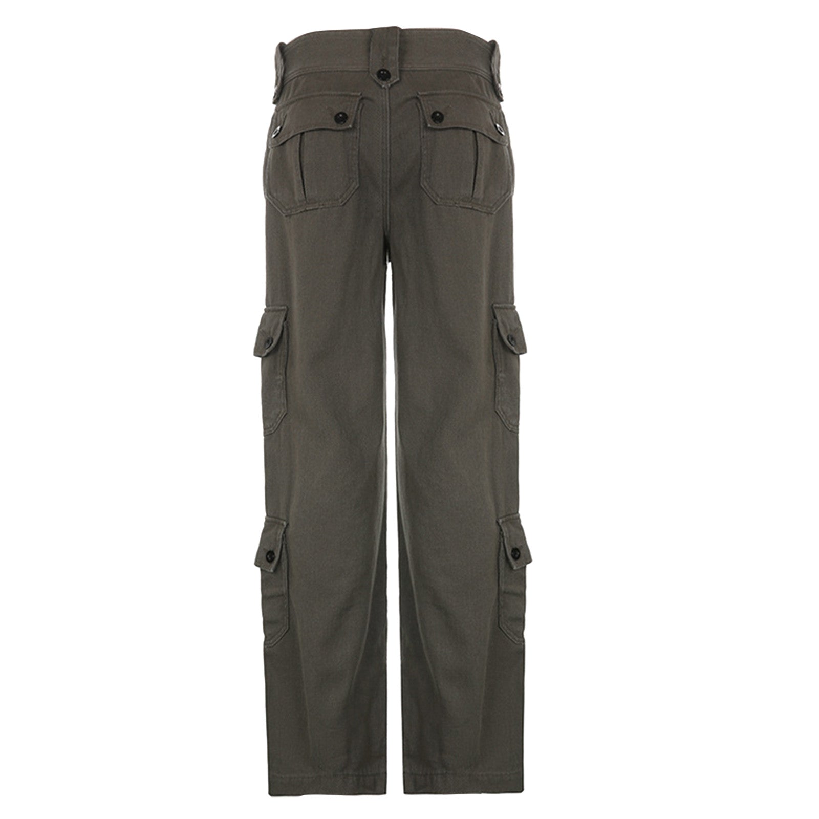 Women'S Jeans Baggy Cargo Pants Streetwear Drawstring Casual Loose Wide Leg Trousers Pantalones Hip Hop Joggers Sweatpants 청바지